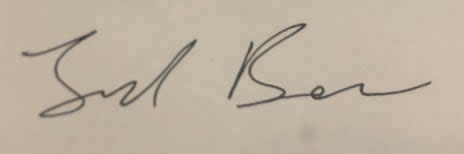 Signed by the creator