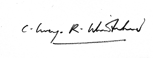 Certificate Signature